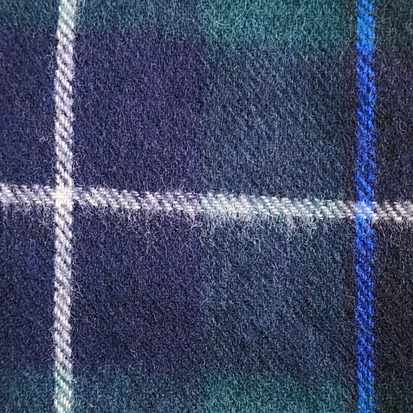 Vintage Glentana Douglas Tartan Wool Scarf - Picture 3 of 8
